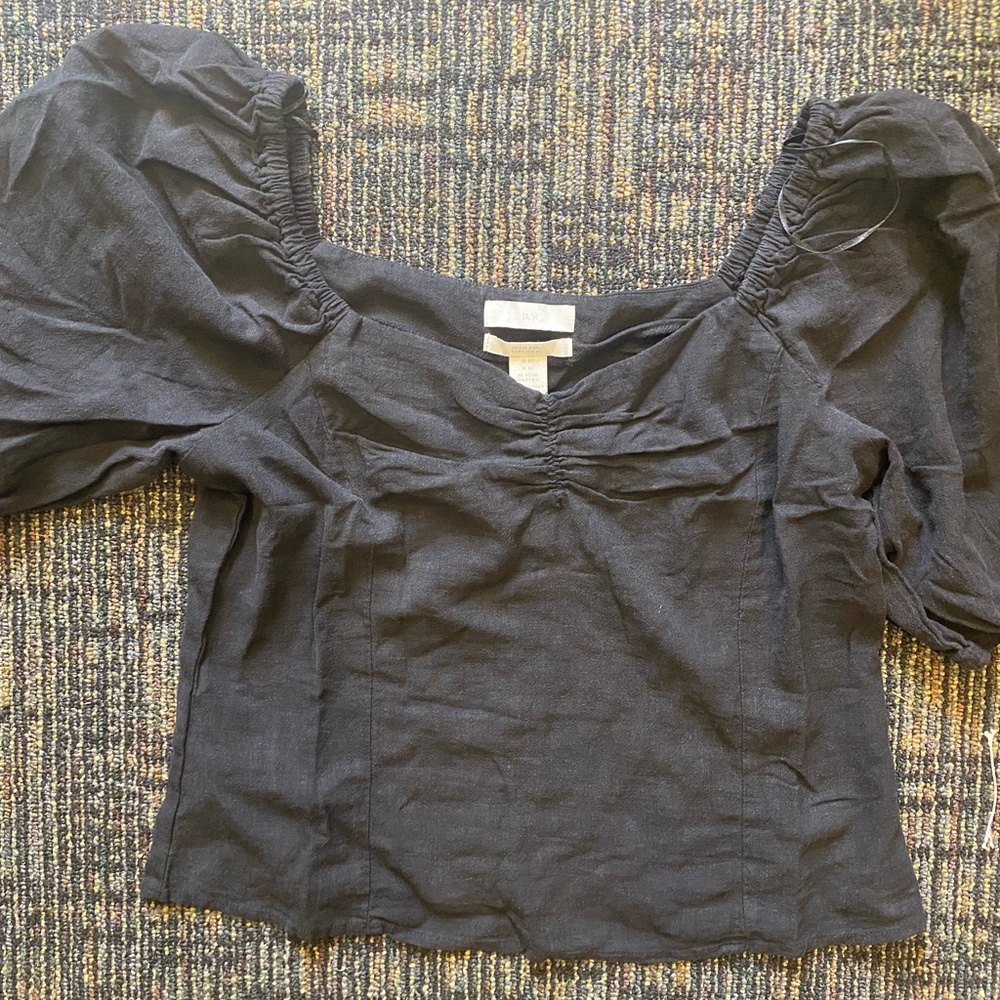 HM linen blouse